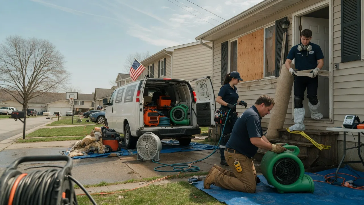 Water Damage Restoration in Waterbury, NE near me